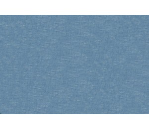 Jersey - Uni meliert taubenblau